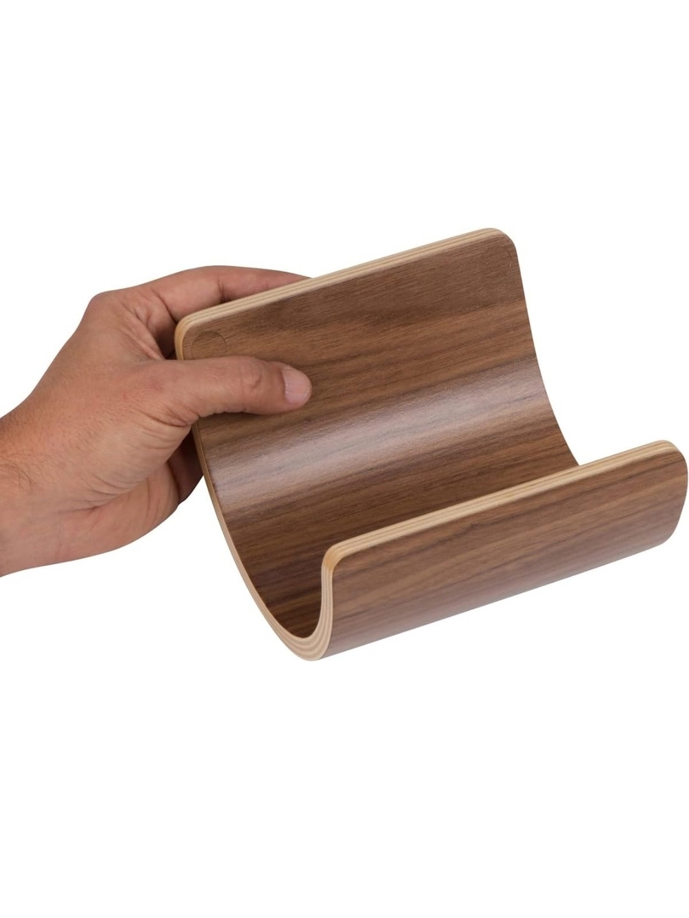 Wall-Mounted Wooden Rolled Towel Rack X3 - Picture 7 of 8